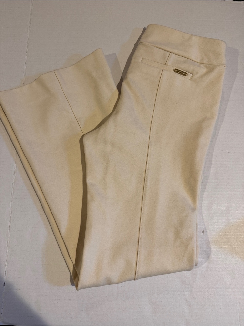 Spartina 449 Cream Stretch Dress Pants